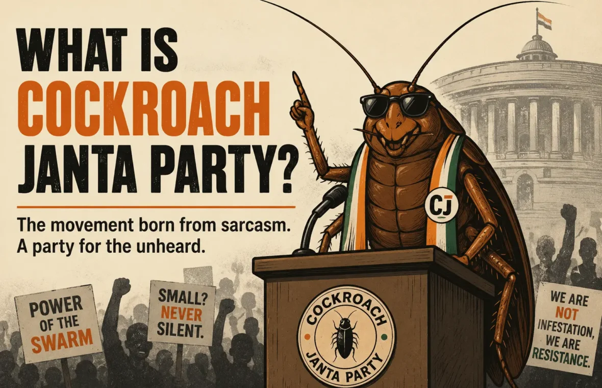 What Is Cockroach Janta Party? CJI Cockroach Remark Explained